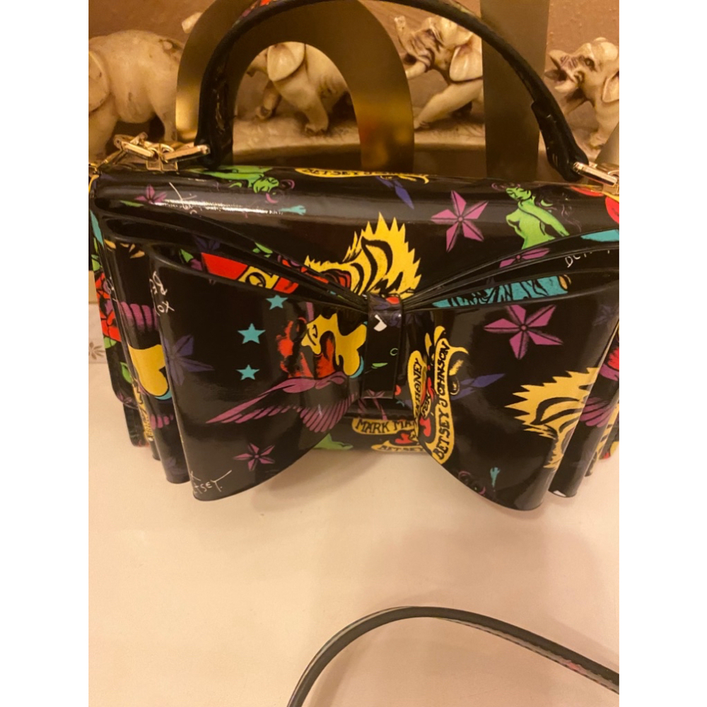 BETSEY JOHNSON MULTICOLORED 3D BOW BAG - Picture 2 of 8